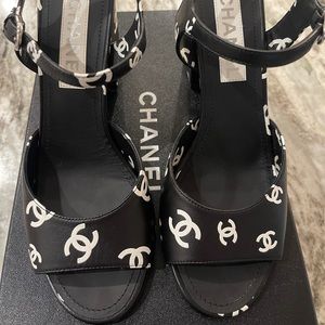 Chanel Crazy CC Sandals